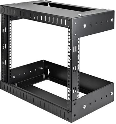 .com 8U Open Frame Rack Wandmontage – Verstelbare diepte 30-50 cm - Rack - monteerbaar aan muur - zwart - 8U .com 8U Open Frame Rack Wandmontage – Verstelbare diepte 30-50 cm - Rack - monteerbaar aan muur - zwart - 8U