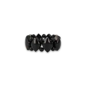 Edelsteen Armband Onyx met Ruitenvorm