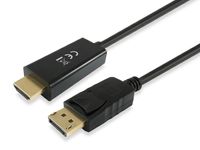 Equip 119392 video kabel adapter 5 m DisplayPort HDMI Zwart - thumbnail