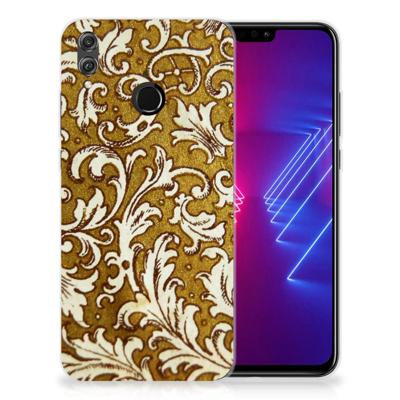 Siliconen Hoesje Honor 8X Barok Goud Siliconen Hoesje Honor 8X Barok Goud