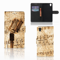 Sony Xperia L1 Telefoonhoesje met foto Bladmuziek