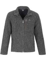 Tricot-fleecejack met hoog te sluiten rits Van Schöffel grijs