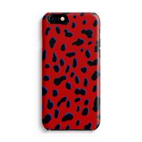 Red Leopard: Volledig Geprint iPhone 7 Hoesje - thumbnail