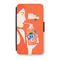 Peach please!: iPhone X Flip Hoesje