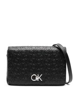 Calvin Klein sac à bandoulière à logo embossé - Noir - thumbnail