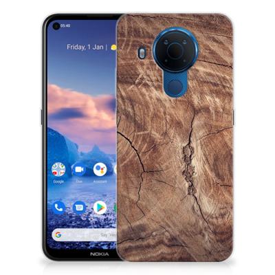 Nokia 5.4 Bumper Hoesje Tree Trunk