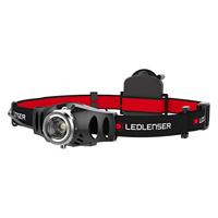 Ledlenser H3.2 hoofdlamp LED, focusseerbaar, zwenkbaar, 120 lumen, traploos dimbaar, verlichtingsbereik 100 m, werkt op 3 x AAA-batterijen, incl. batterijen, headlamp, hoofdlamp