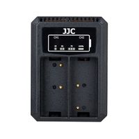 JJC DCH-BLH1 USB Dual Battery Charger (voor Olympus BLH-1) - thumbnail