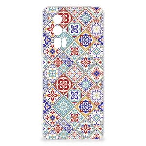 Xiaomi Poco F5 Pro TPU Siliconen Hoesje Tiles Color