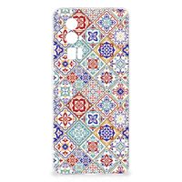 Xiaomi Poco F5 Pro TPU Siliconen Hoesje Tiles Color - thumbnail