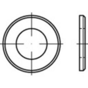 Onderlegringen 6.4 mm 12 mm RVS A4 1000 stuk(s) TOOLCRAFT 1067648