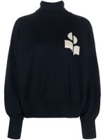 MARANT ÉTOILE pull Nash à logo en intarsia - Bleu - thumbnail