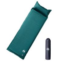 vidaXL Kampeermatras met geïntegreerd kussen zelfopblazend groen, campingbed, kampeer bed, veldbed kamperen, kampeerbed, kampeer bedje