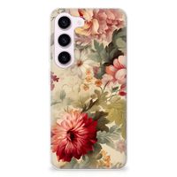 TPU Case voor Samsung Galaxy S23 Bloemen - thumbnail