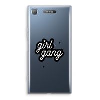 Girl Gang: Sony Xperia XZ1 Transparant Hoesje