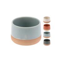 Excellent Houseware Kleine Kommen Steengoed Set van 4 Multi-Colour Tapas Gerechten Snack Starter Olijven Relish Bowls Bijgerechten Dipping Saus Kruiderij Kom Ronde Schotel
