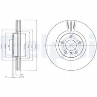 Remschijf BG4107 - thumbnail