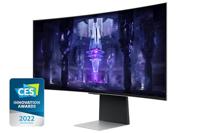 Samsung Odyssey OLED G8 Gaming Monitor S34BG850SU, 34 inch, OLED-paneel, UWQHD-resolutie, FreeSync Premium, 0,03 ms responstijd, vernieuwingssnelheid 175 Hz