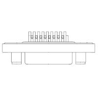 Molex 1731100036 D-sub connector Aantal polen: 15 Soldeerkelk 1 stuk(s) Bulk