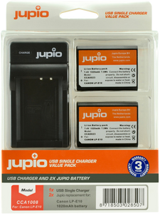 Jupio CCA1008 batterij voor camera's/camcorders Lithium-Ion (Li-Ion) 1020 mAh