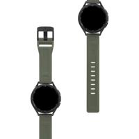 URBAN ARMOR GEAR Scout Strap Samsung Galaxy Watch6 44/40mm, Watch6 Classic 47/43mm, Watch5 Pro 45mm, Watch4 44/40mm, Watch4 Classic 46/42mm (vervangingsbandje) gebladertegroen