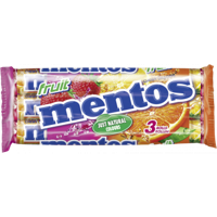 Mentos Mentos - Fruit 3-Pack 112,5 Gram - thumbnail