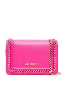 Love Moschino sac à bandoulière à détail de chaîne - Rose