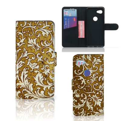 Wallet Case Google Pixel 3A Barok Goud