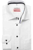 Marvelis Modern Fit Overhemd wit, Effen