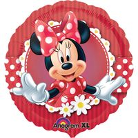 Folieballon Minnie Mouse Rood - 43 cm - thumbnail