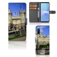 Sony Xperia 10 III Flip Cover Kasteel - thumbnail