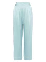 ERES pantalon de pyjama Mondain en soie - Bleu