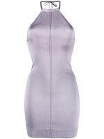 1017 ALYX 9SM robe courte en maille à dos-nu - Violet