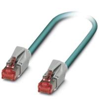 Phoenix Contact 1408936 RJ45 Netwerkkabel, patchkabel CAT 5 SF/UTP 10.00 m Waterblauw 1 stuk(s) - thumbnail