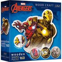 Avengers Puzzel hout - Brave Iron Man