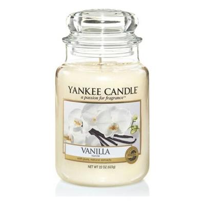 Yankee Candle Geurkaars Large Vanilla - 17 cm / ø 11 cm Yankee Candle Geurkaars Large Vanilla - 17 cm / ø 11 cm