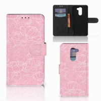 Huawei Honor 6X Hoesje White Flowers