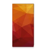 Stand Case voor Samsung Galaxy S24 Ultra Polygon Red