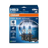 OSRAM COOL BLUE INTENSE HB3, +100% meer helderheid, tot 5.000K, halogeenkoplamp, LED-look, hangende vouwdoos (2 lampen)