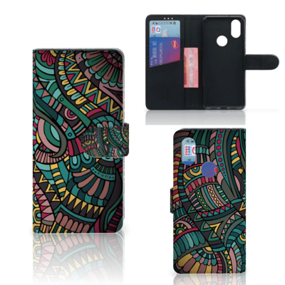 Xiaomi Mi A2 Telefoon Hoesje Aztec Xiaomi Mi A2 Telefoon Hoesje Aztec
