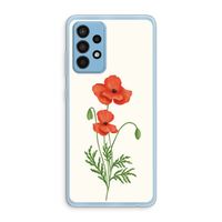 Red poppy: Samsung Galaxy A52 Transparant Hoesje - thumbnail