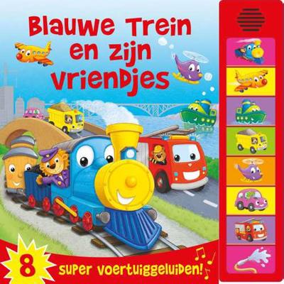 Blauwe trein en zijn vriendjes - Kartonboekje;Kartonboekje (9789036637756) Blauwe trein en zijn vriendjes - Kartonboekje;Kartonboekje (9789036637756)