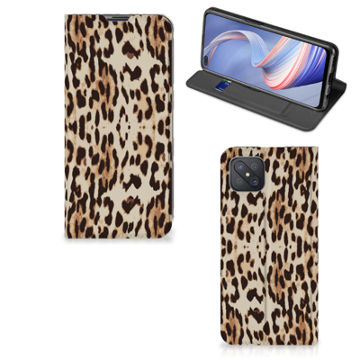 OPPO Reno4 Z 5G Hoesje maken Leopard OPPO Reno4 Z 5G Hoesje maken Leopard