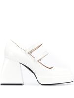 Nodaleto babies Bulla en cuir - Blanc