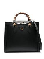 Gucci Diana leather tote bag - Noir