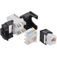 LogiLink NK4007 RJ-45 Zwart keystone cat6a