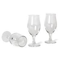 3x Stuks speciaalbier glazen 260 ml - Bierglazen