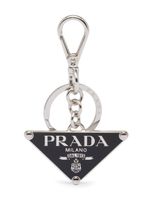 Prada porte-clés à plaque logo - Noir - thumbnail