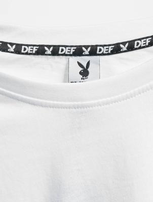 Playboy x DEF / t-shirt DEF in wit
