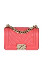 CHANEL Pre-Owned petit sac porté épaule Boy Chanel (2019) - Rose - thumbnail